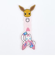 ポケットモンスター イーブイ&ニンフィア コードクリップ(L) (ピンク) ポケモン