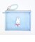 ミッフィー miffy フラットポーチ ブルー ビジューシリーズ