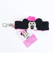 ディズニー ミニーマウス ミニチュアヘアバンドキーリング キーホルダー Disney