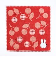 ミッフィー miffy ミニタオル (レッド) さくらんぼ