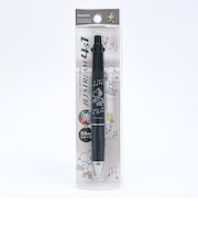 スヌーピー ジェットストリーム4＆1 ボールペン グレー 文具 日本製