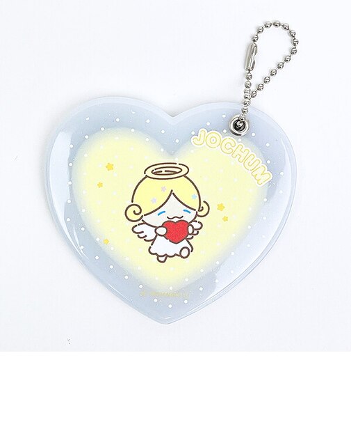 サンリオ JOCHUM(ジェオチャム) もこ ハート型スライドミラー ジャンプ!スキップ!シリーズ JO1 Sanrio