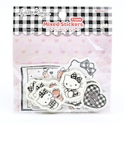 サンリオ ハローキティ ミックスシール ブラック 文具 Sanrio