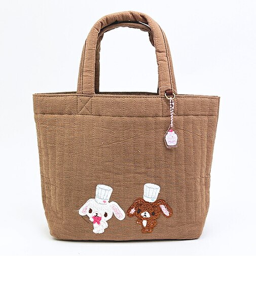 サンリオ シュガーバニーズ トートバッグ ラブスイーツ ブラウン Sanrio