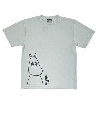 ムーミン リラックスドライTシャツ シルバーグレー アパレル MOOMIN