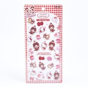 モンチッチ × サンリオ ハローキティ キラキラシール(A) 文具 Sanrio