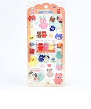 モジョジョジョ(mojojojo) ドロップジェリーシール イラスト 文具