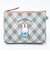 ミッフィー miffy ポーチ(A) (ブルー) MIFFY CHECK シリーズ