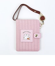 ミッフィー miffy パスケース(B) (ピンク) MIFFY CHECKシリーズ 定期入れ