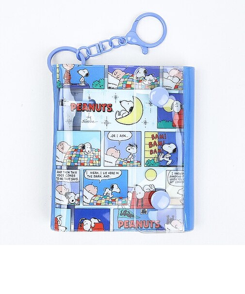 スヌーピー コミック ミニシールバインダーチャーム 文具 SNOOPY