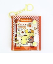 サンリオ ポムポムプリン ミニシールバインダーチャーム キーホルダー 文具 Sanrio