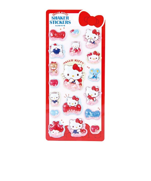 サンリオ ハローキティ シェイカーシール うもれっコ 文具 Sanrio