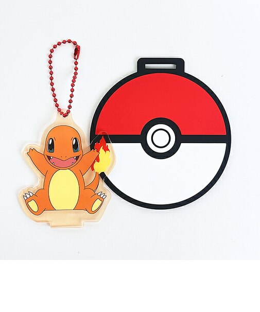 ポケットモンスター ヒトカゲ スタンドコースターキーチェーン 食器 キーホルダー ポケモン