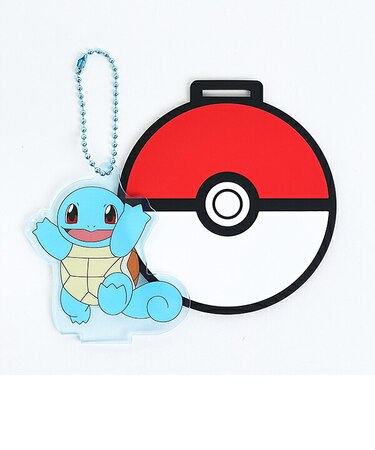 ポケットモンスター ゼニガメ スタンドコースターキーチェーン 食器 キーホルダー ポケモン