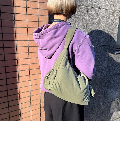 ミニポーチ付きナイロンバッグ/BA-270