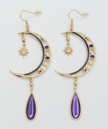 【チャイハネ】ナタラワムーンピアス