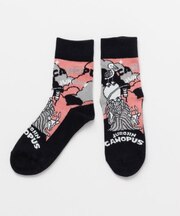 【チャイハネ】24cm福神ズミドルソックス