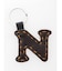 【チャイハネ】レザーアルファベットキーホルダー