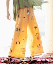【チャイハネ】ラジャラン刺繍パンツ