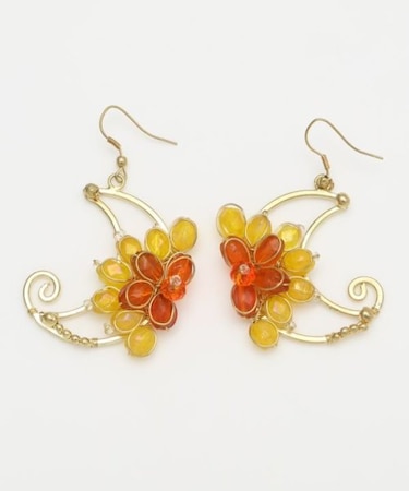 【チャイハネ】トルラムーンピアス