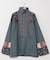 【チャイハネ】ヤオリ異素材パッチワークMEN'Sトップス