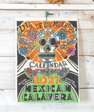 【チャイハネ】【2027年カレンダー】CALAVERA