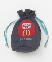 【カヤ】交差縫い巾着