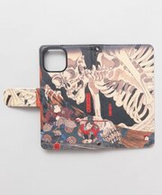 【倭物やカヤ】[iPhone13/14/15]スマホ手帳包み