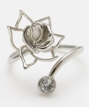 【カヤ】寒凪華雫リング