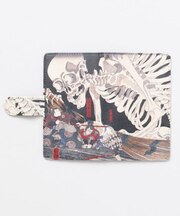 【倭物やカヤ】【多種機能対応】手帳型マルチスマホカバー