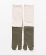【倭物やカヤ】【麻混】合わせ足袋(25-28cm)