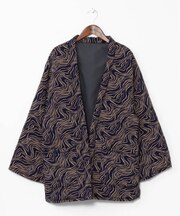 【倭物やカヤ】色衣波メンズ半纏