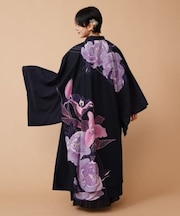 【倭物やカヤ】艶花長羽織