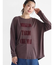 モダールロングロゴTシャツ