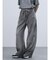 グラデーションスタッズ切替えスウェットパンツ (light gray)