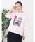 アートプリントタックデザインTシャツ