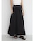 Gather waist docking skirt
