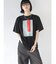 ART PRINT PINTUCK T-SHIRT
