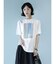 ART PRINT PINTUCK T-SHIRT