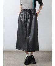 異素材切替タイトスカート