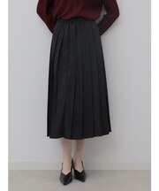 グロッシータフタプリーツスカート