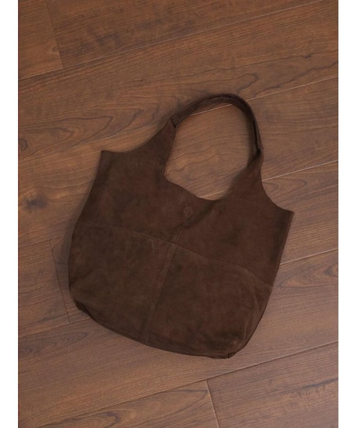 THIN LEATHER SUEDE HANDBAG