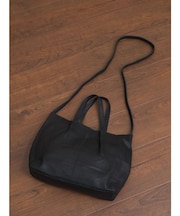 THIN LEATHER SMOOTH 3WAY TOTE BAG