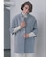 【尾州】Double Melton Cocoon Coat