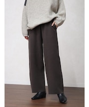 ニットワイドパンツ