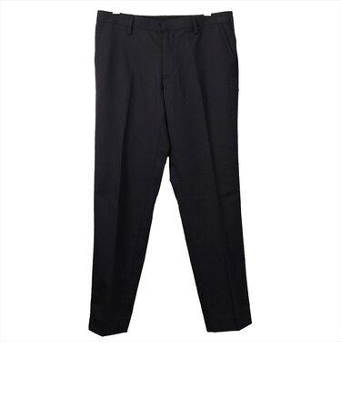パンツ 抗ウイルスストレッチ セットアップ可能 ブラック メンズ