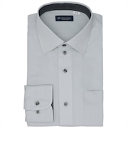 【ストレッチ】 ワイド 長袖 形態安定 ワイシャツ ニットシャツ