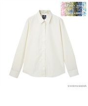 【TOKYO SHIRTS×HIBIYA KADAN】 透け防止 レギュラー 長袖 形態安定 レディースシャツ