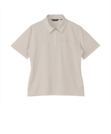 【ストレッチ】 ポロシャツ レギュラー 半袖 形態安定 レディース
