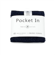 【BRICK HOUSE×OBORO TOWEL】ハンカチ タオル ポケットイン メンズ レディース